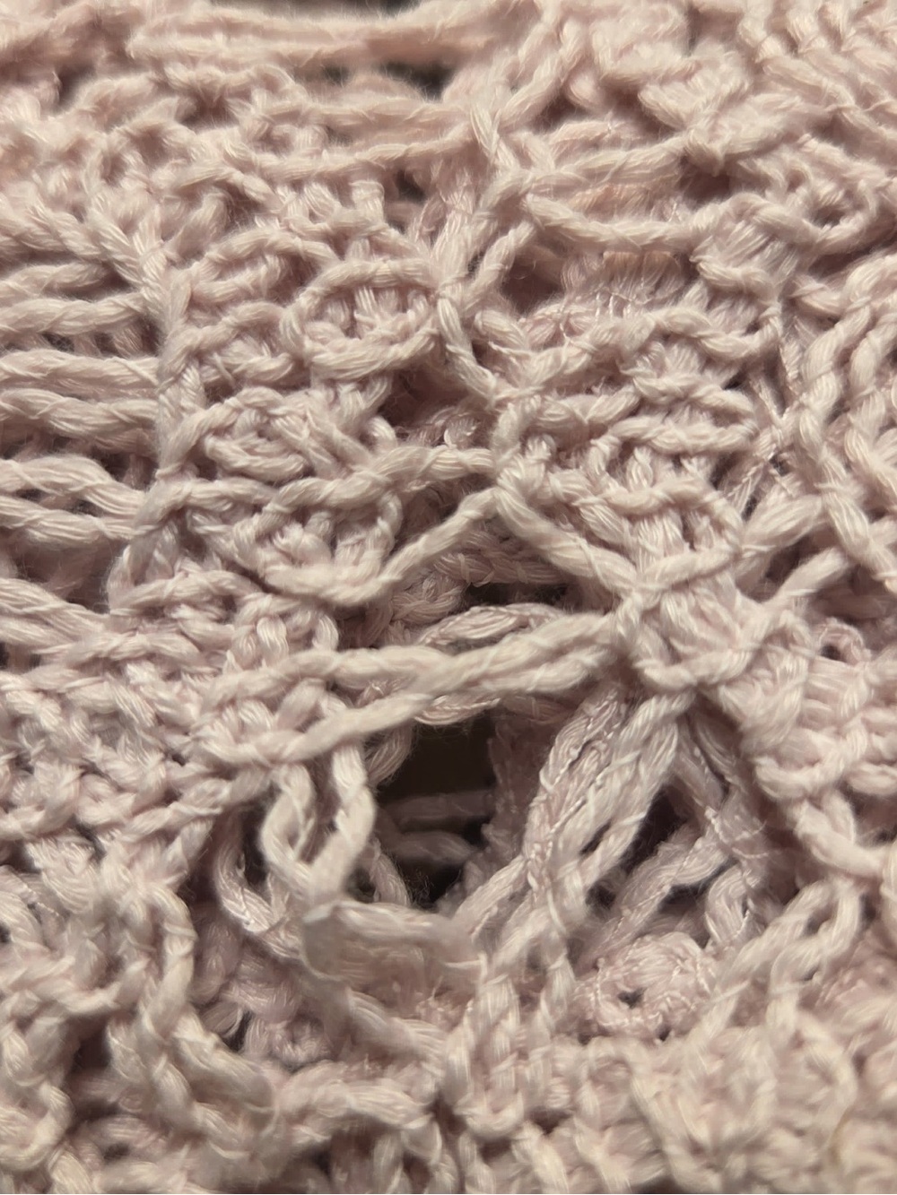 Zara pink Crochet Long-Sleeve Crop Top - Picture 4 of 6